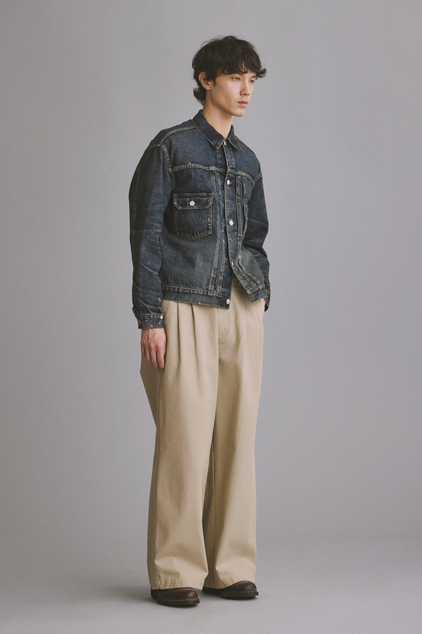 New Manual ニューマニュアル #006 2ND TBACK DENIM 006 2ND T-BACK JACKET | New Manual(ニューマニュアル) / アウター