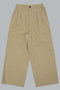 【予約販売】【MEN】チノ ワイドトラウザーズ ニュー マニュアル/New Manual ベージュ