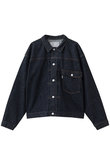 【MEN】＃001 T-BACK デニムジャケット ONE-WASHED