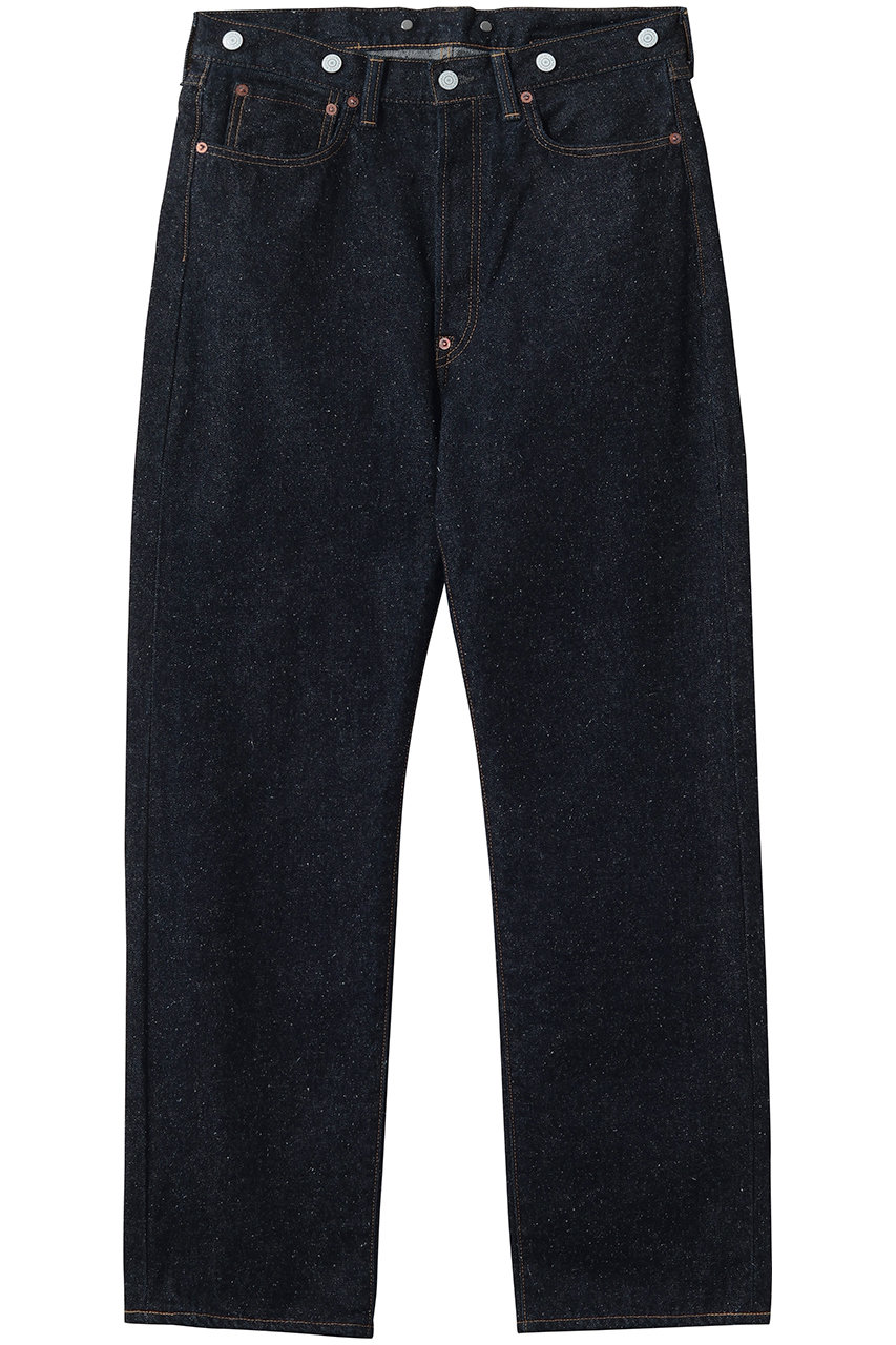 ニュー マニュアル/New Manualの【MEN】＃002 1942 LV JEANS ONE-WASHED(ダークインディゴ/2026SSPT-YY-0001)