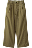 【MEN】CHINO ワイドトラウザーズ