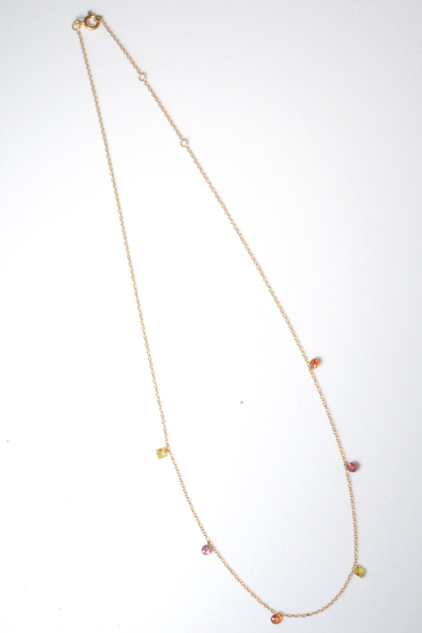 odul(オジュール)｜nude multi shape ネックレス（マルチサファイア_ 