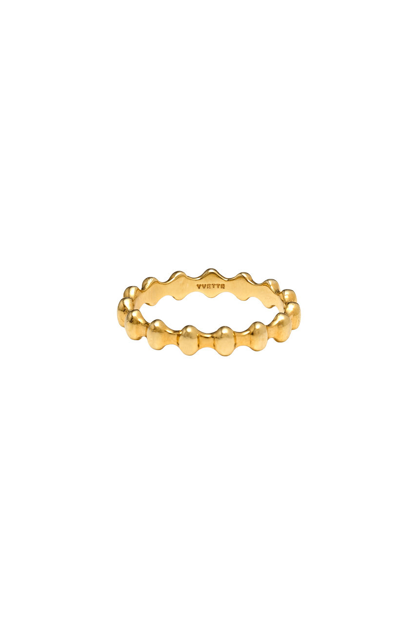 イヴェット/YVETTEのPILLAR リング 05(ゴールド/R-45 GD)