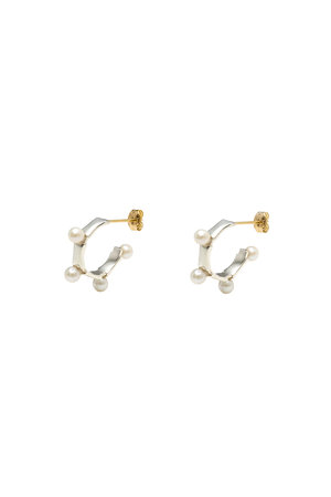 イヴェット/YVETTEの【予約販売】PILLAR パールピアス(150100/150101)