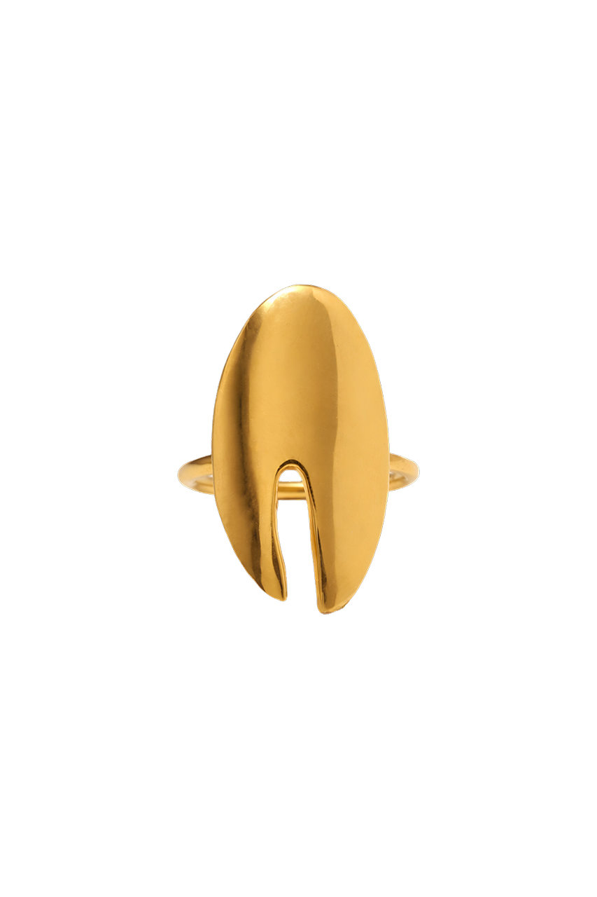 イヴェット/YVETTEの【予約販売】DROP マーブルリング(ゴールド/R-56 GD)