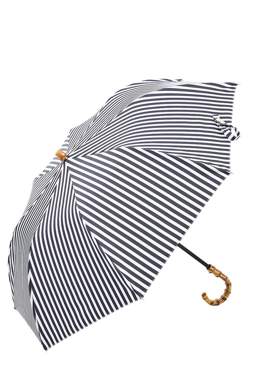 アントゥーレ/untuleの【3/20 0:00販売開始】2段EASY 折りたたみ日傘/ストライプ(50cm)(ネイビー(NV)/UCPZ0007)
