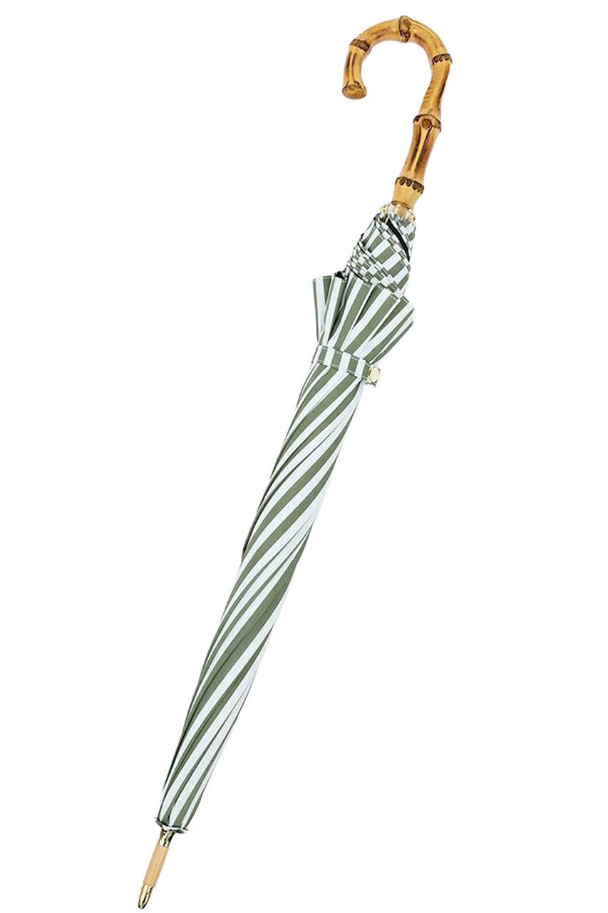 untule(アントゥーレ)｜長傘 M/ストライプ（55cm）/ネイビー(NV) の