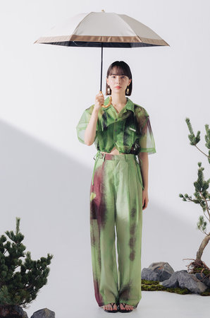 アントゥーレ/untuleの【3/20 0:00販売開始】3段コンパクト 折りたたみ日傘/バイカラー(50cm)(149900/149901)