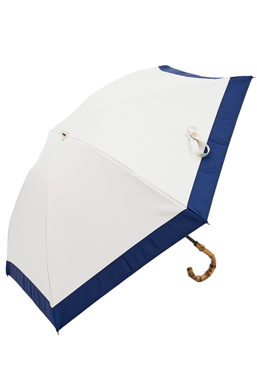 アントゥーレ/untuleの【3/20 0:00販売開始】3段コンパクト 折りたたみ日傘/バイカラー(50cm)(アイボリー・ネイビー(IV/NV)/UCPZ0010)