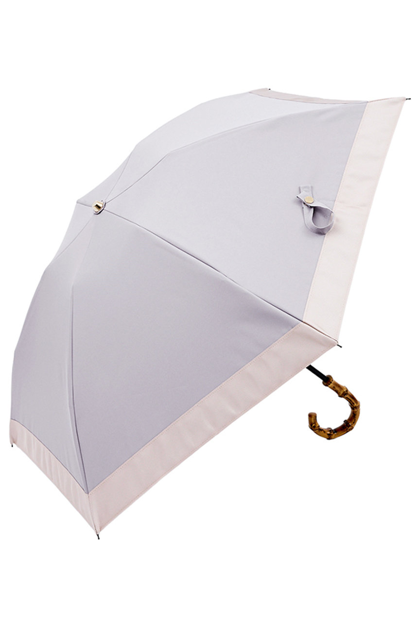 アントゥーレ/untuleの【3/20 0:00販売開始】3段コンパクト 折りたたみ日傘/バイカラー(50cm)(モーブグレー・Pグレー(MGY/PGY)/UCPZ0010)