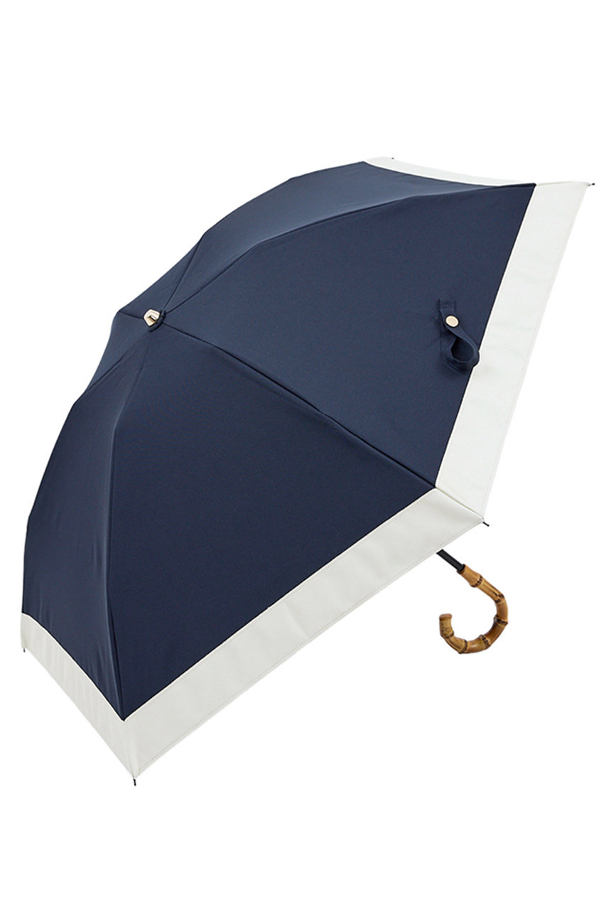 アントゥーレ/untuleの【3/20 0:00販売開始】3段コンパクト 折りたたみ日傘/バイカラー(50cm)(ネイビー・アイボリー(NV/IV)/UCPZ0010)