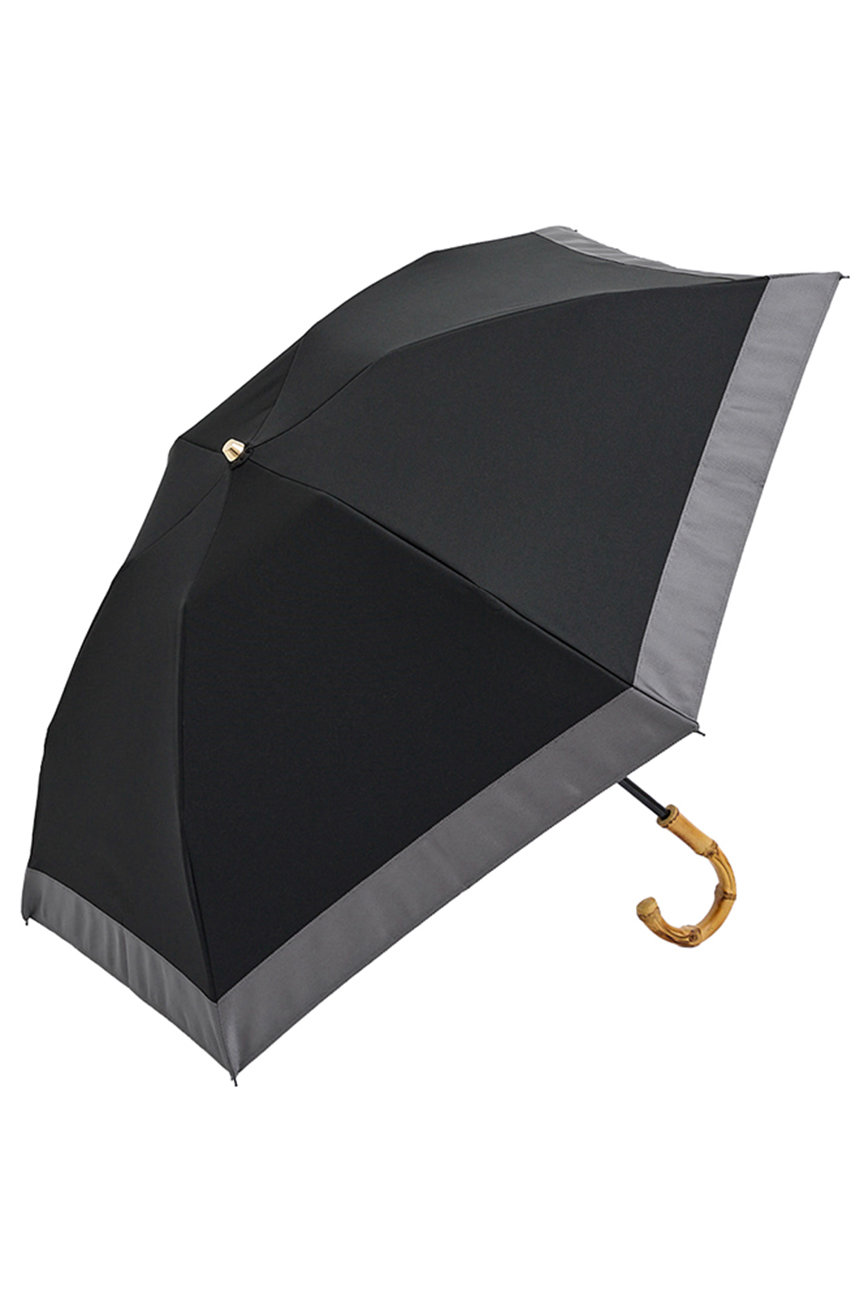 アントゥーレ/untuleの【3/20 0:00販売開始】3段コンパクト 折りたたみ日傘/バイカラー(50cm)(ブラック・チャコール(BK/CHA)/UCPZ0010)