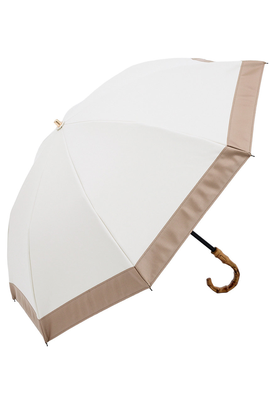 アントゥーレ/untuleの【3/20 0:00販売開始】2段2WAY 折りたたみ日傘/バイカラー(50cm)(アイボリー・Dベージュ(IV/DBE)/UCPZ0012)