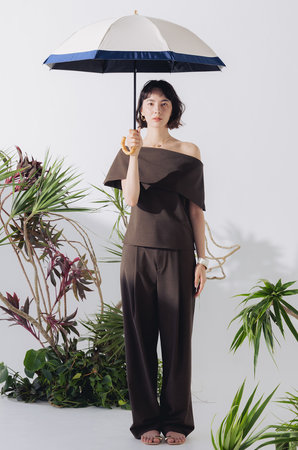 アントゥーレ/untuleの【3/20 0:00販売開始】2段2WAY 折りたたみ日傘/バイカラー(50cm)(149900/149901)