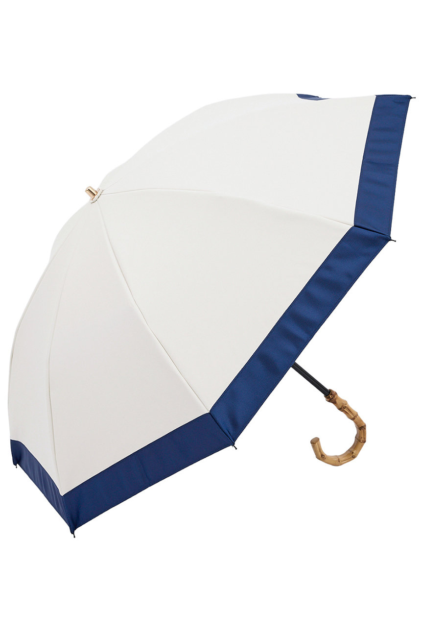 アントゥーレ/untuleの【3/20 0:00販売開始】2段2WAY 折りたたみ日傘/バイカラー(50cm)(アイボリー・ネイビー(IV/NV)/UCPZ0012)