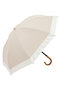 【3/20 0:00販売開始】2段2WAY 折りたたみ日傘/バイカラー(50cm) アントゥーレ/untule ベージュ・アイボリー(BE/IV)