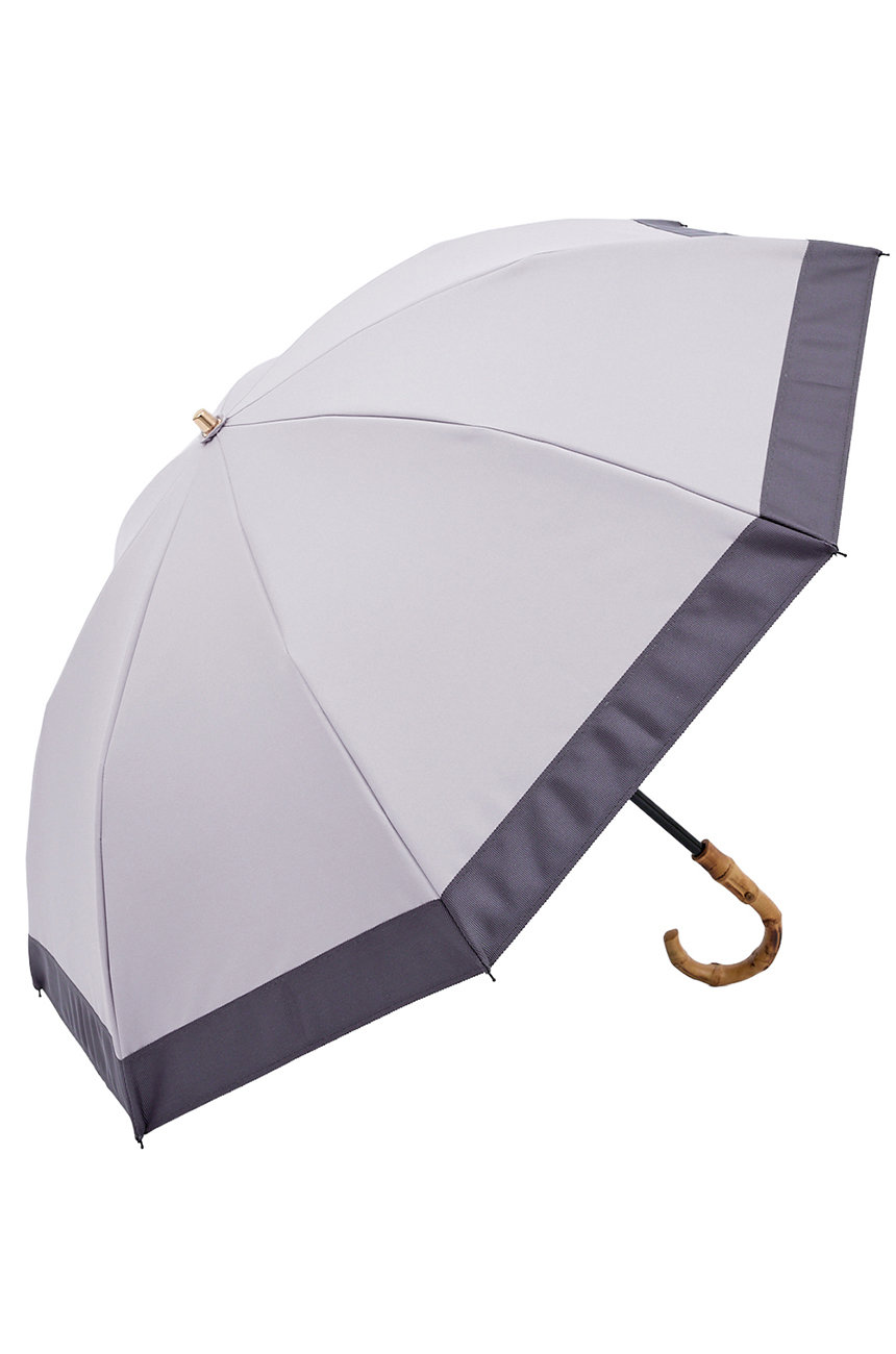 アントゥーレ/untuleの2段2WAY 折りたたみ日傘/バイカラー(50cm)(モーブグレー・Dグレー(MGY/DGY)/UCPZ0012)