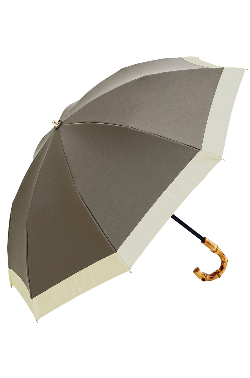 アントゥーレ/untuleの【3/20 0:00販売開始】2段2WAY 折りたたみ日傘/バイカラー(50cm)(ダークグレー・アイボリー(DGY/IV)/UCPZ0012)