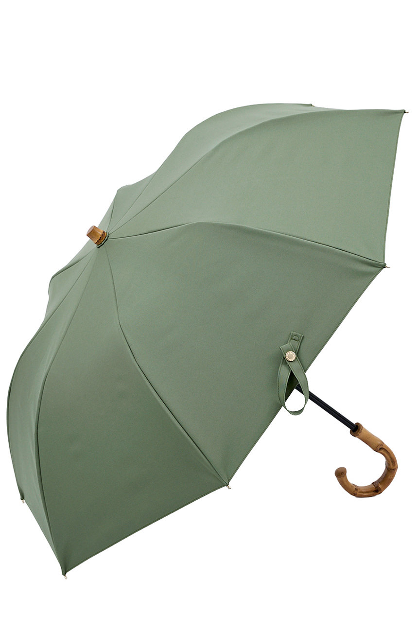 アントゥーレ/untuleの【3/20 0:00販売開始】2段EASY 折りたたみ日傘/ワンカラー(50cm)(オリーブ(OLV)/UCPZ0014)