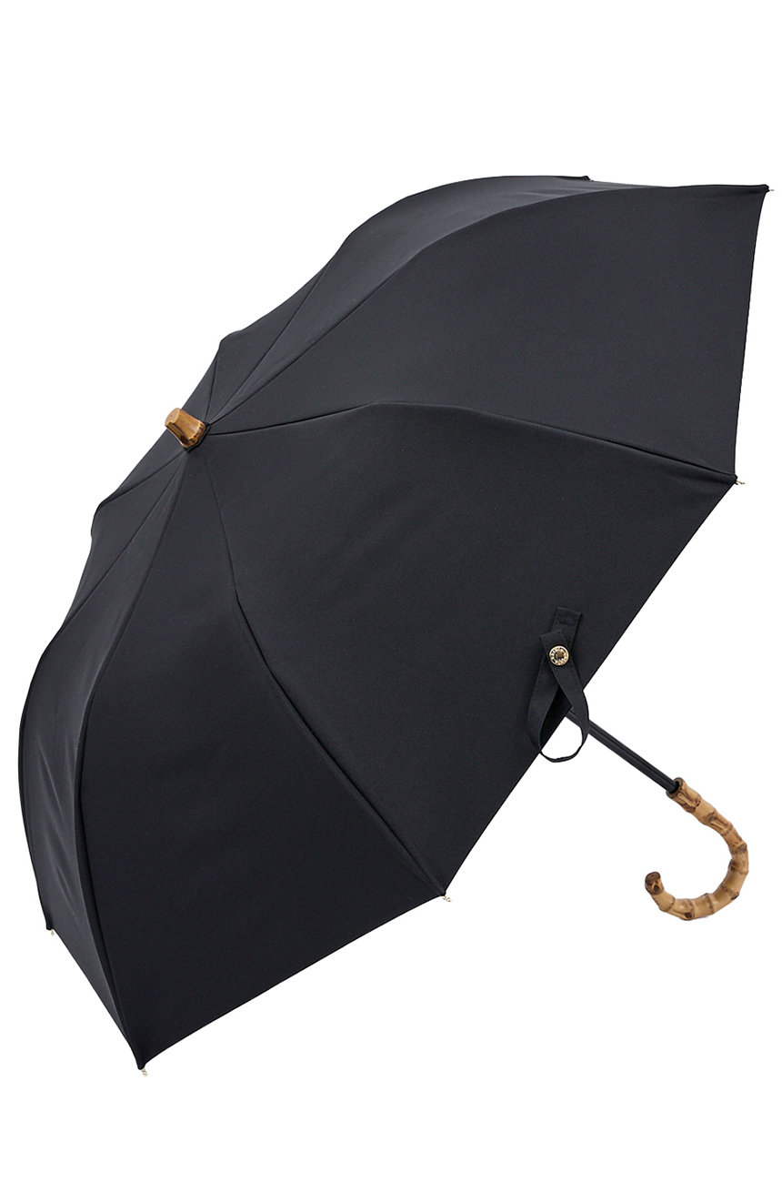 アントゥーレ/untuleの2段EASY 折りたたみ日傘/ワンカラー(50cm)(ブラック(BK)/UCPZ0014)