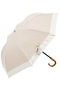 2段EASY 折りたたみ日傘/バイカラー(50cm) アントゥーレ/untule ベージュ・アイボリー(BE/IV)