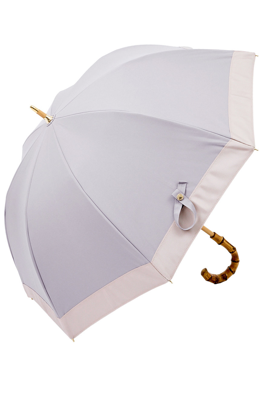 アントゥーレ/untuleの長傘 S/バイカラー(50cm)(モーブグレー・Pグレー(MGY/PGY)/UCPZ0017)