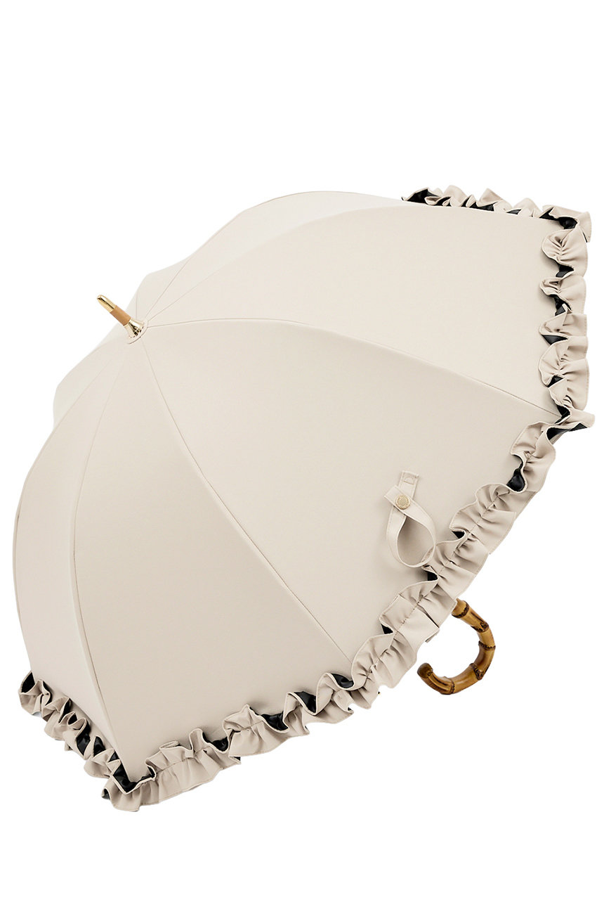 アントゥーレ/untuleの長傘 S/フリル(50cm)(ベージュ(BE)/UCPZ0018)