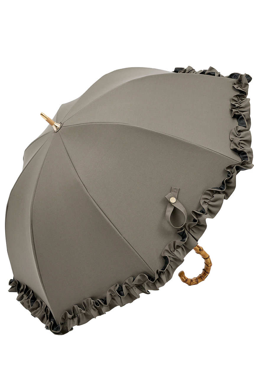 アントゥーレ/untuleの長傘 S/フリル(50cm)(ダークグレー(DGY)/UCPZ0018)