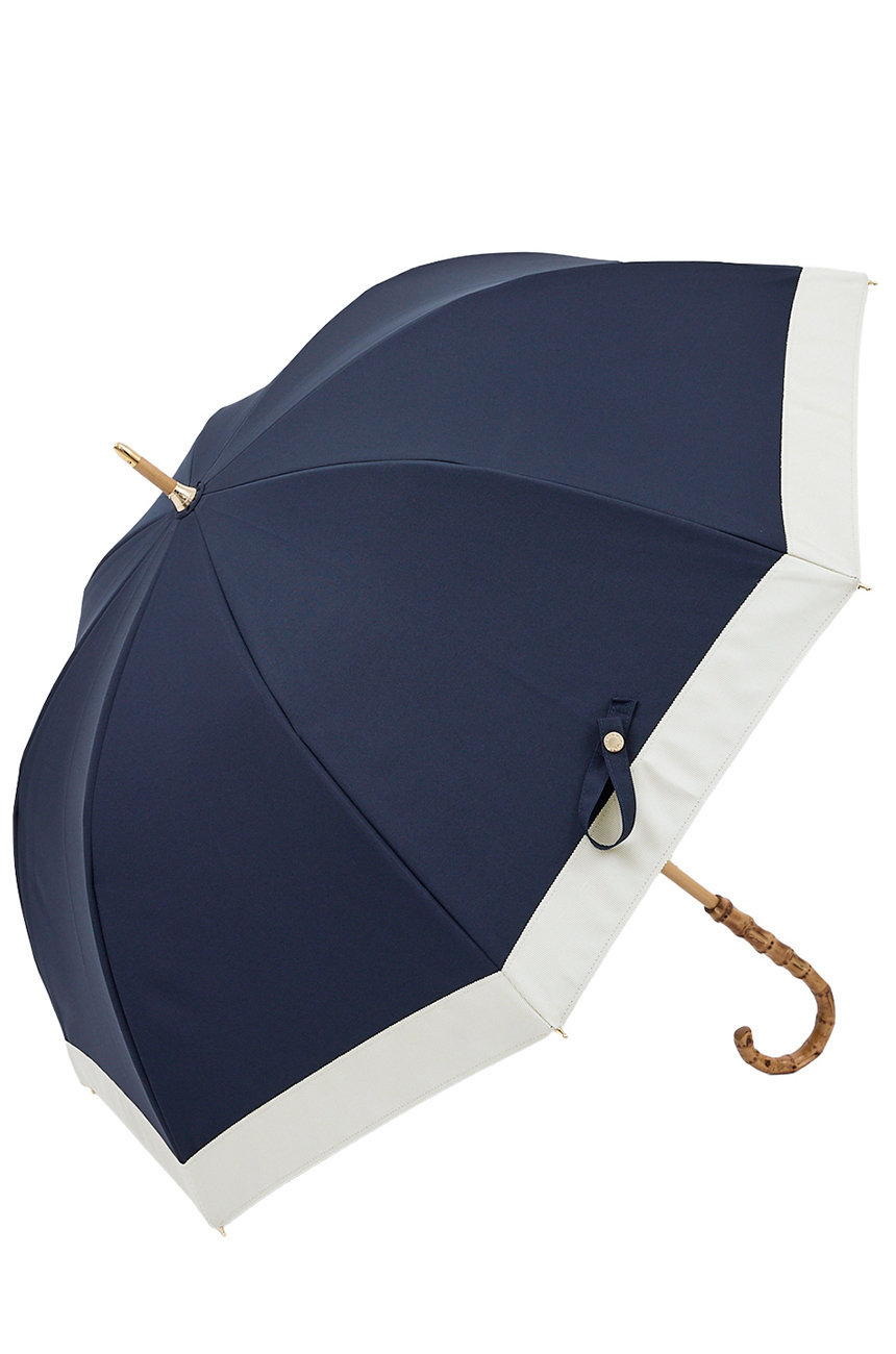 アントゥーレ/untuleの長傘 M/バイカラー(55cm)(ネイビー・アイボリー(NV/IV)/UCPZ0020)