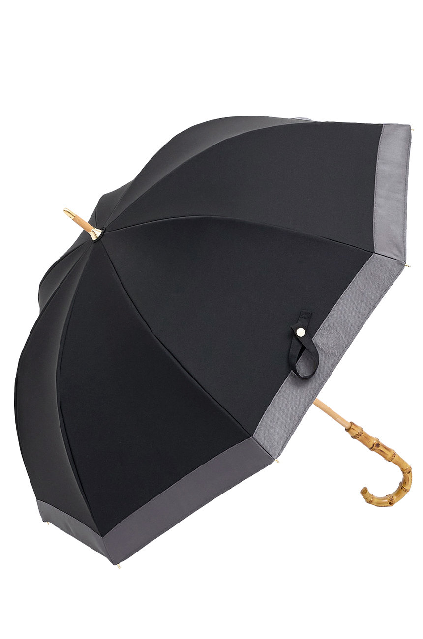 アントゥーレ/untuleの長傘 M/バイカラー(55cm)(ブラック・チャコール(BK/CHA)/UCPZ0020)