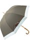 長傘 M/バイカラー(55cm) アントゥーレ/untule Dグレー・スカイグレー(DGY/SGY)