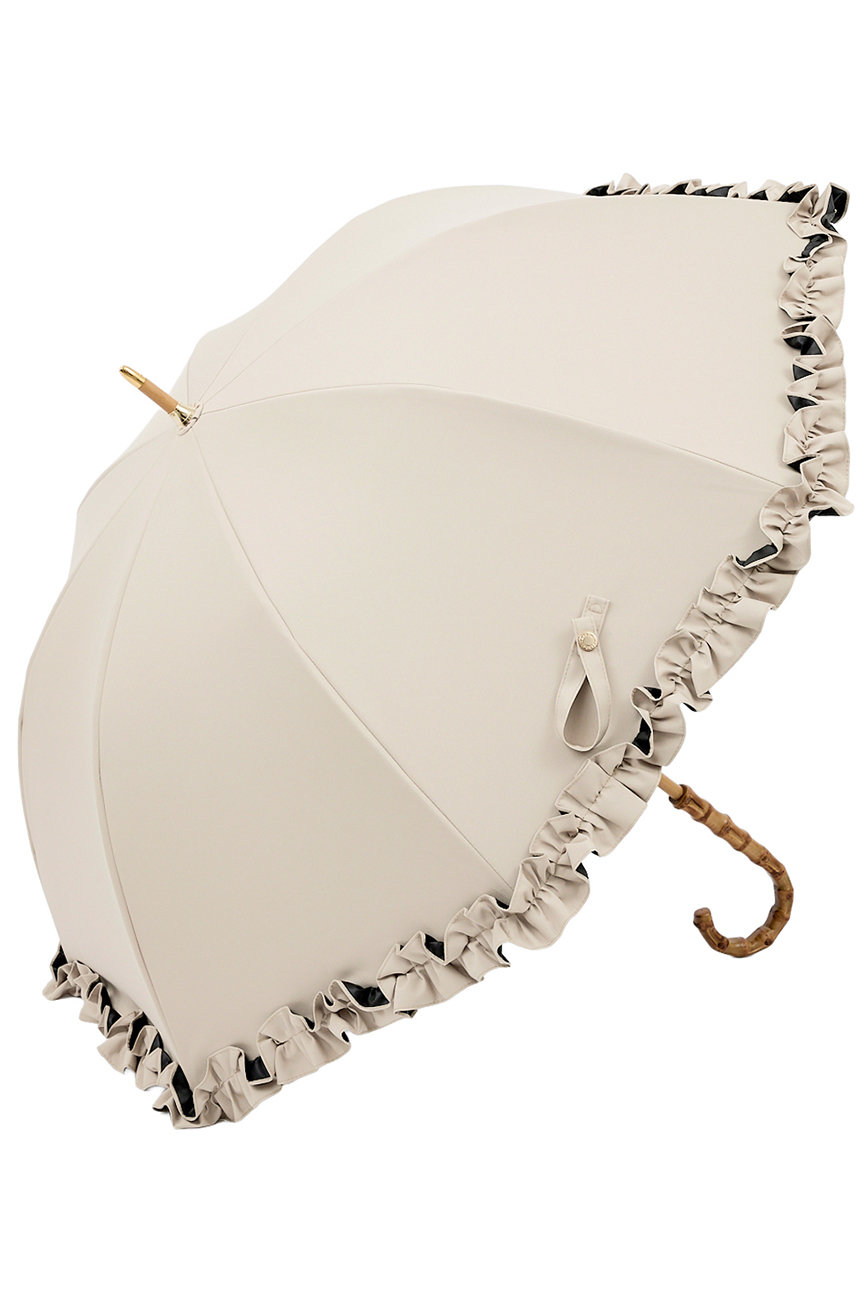 アントゥーレ/untuleの長傘 M/フリル(55cm)(ベージュ(BE)/UCPZ0021)