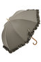 長傘 M/フリル(55cm) アントゥーレ/untule ダークグレー(DGY)