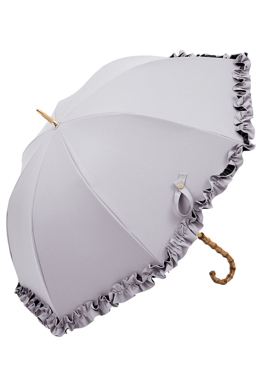 アントゥーレ/untuleの長傘 M/フリル(55cm)(モーブグレー(MGY)/UCPZ0021)