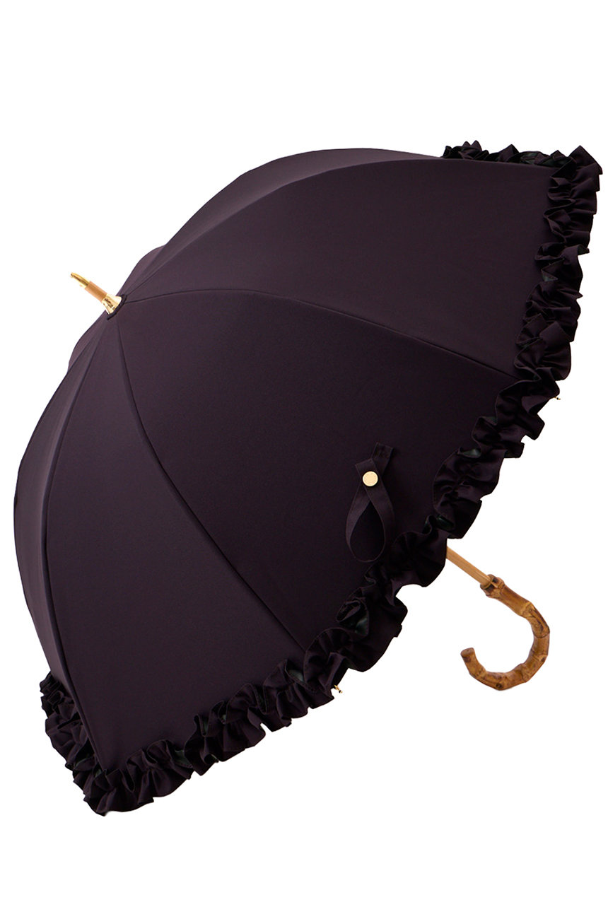 アントゥーレ/untuleの長傘 M/フリル(55cm)(ダークパープル(DPU)/UCPZ0021)