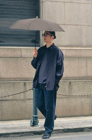 アントゥーレ/untuleの3段EASY 折りたたみ日傘(55cm)/ニュートラル(149900/149901)