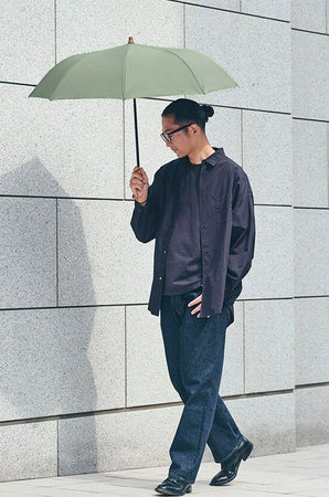 アントゥーレ/untuleの2段EASY 折りたたみ日傘(55cm)/ニュートラル(149900/149901)