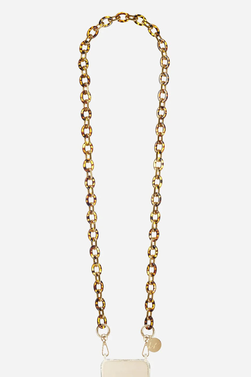 ラコックフランセーズ/La Coque Francaiseのスマホストラップ LONGUE CASSY (ケース別売)(マロン/LE324694)