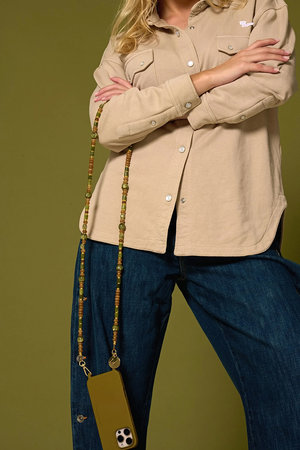 ラコックフランセーズ/La Coque Francaiseのスマホストラップ LONGUE VICTORIA(140900/140903)