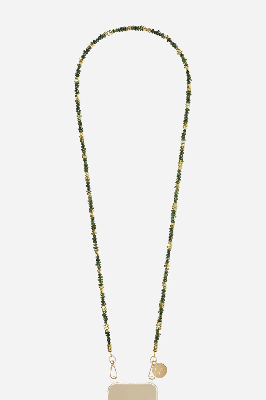 ラコックフランセーズ/La Coque Francaiseのスマホストラップ LONGUE LIVIYA (ケース別売)(カーキ/LE322018)