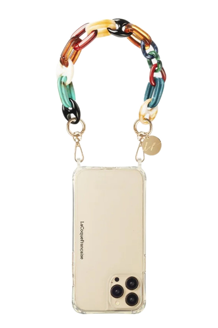 ラコックフランセーズ/La Coque Francaiseのハンドストラップ COURTE AMBRE (ケース別売)(マルチカラー/LE314876)