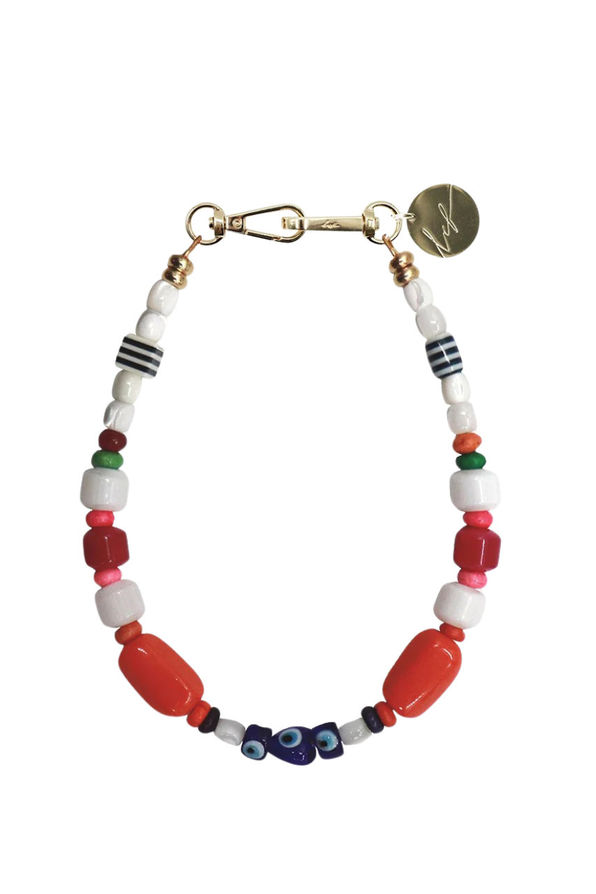 ラコックフランセーズ/La Coque Francaiseのハンドストラップ COURTE ISABELLA (ケース別売)(マルチカラー/LE315999)