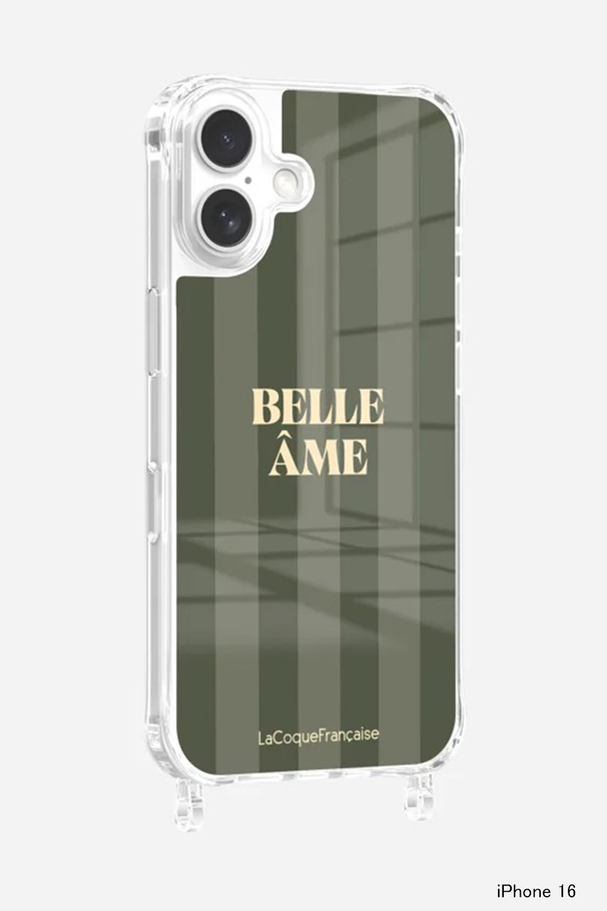ラコックフランセーズ/La Coque FrancaiseのiPhone16 スマホケース BELLE AME(カーキ/LE322373)