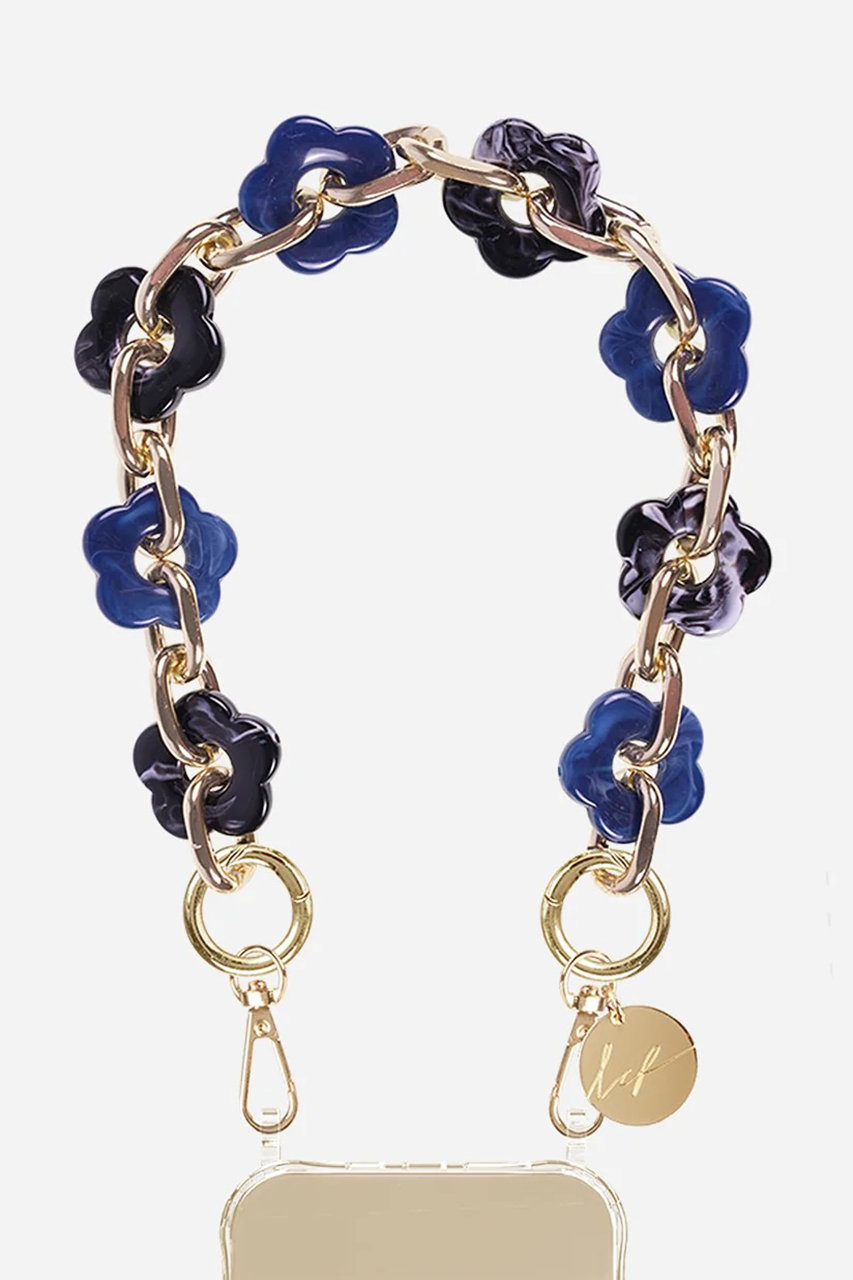 ラコックフランセーズ/La Coque Francaiseのハンドストラップ CASSY COURTE (ケース別売)(ブルー/LE318670)