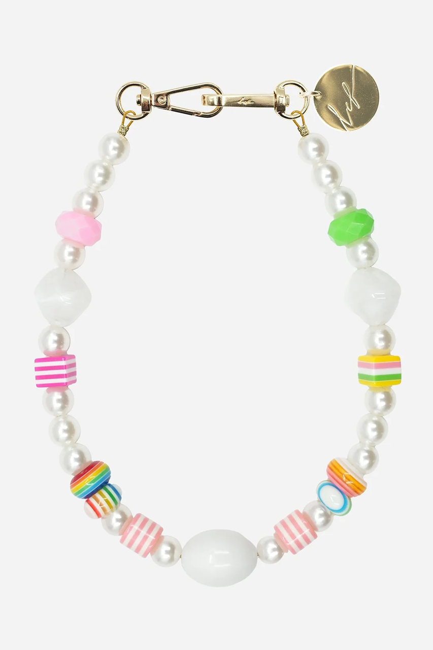 ラコックフランセーズ/La Coque Francaiseのハンドストラップ BLANCHE COURTE (ケース別売)(ホワイト/LE317096)