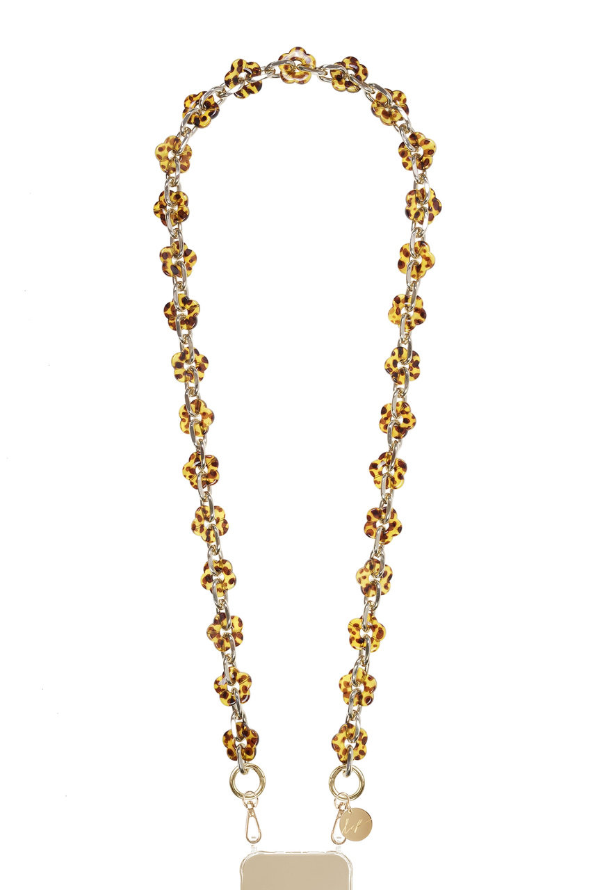 LONGUE CASSY FLEURS スマホストラップ