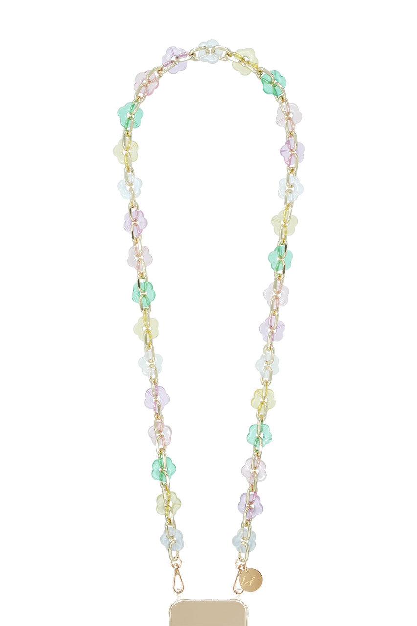 LONGUE CASSY FLEURS スマホストラップ