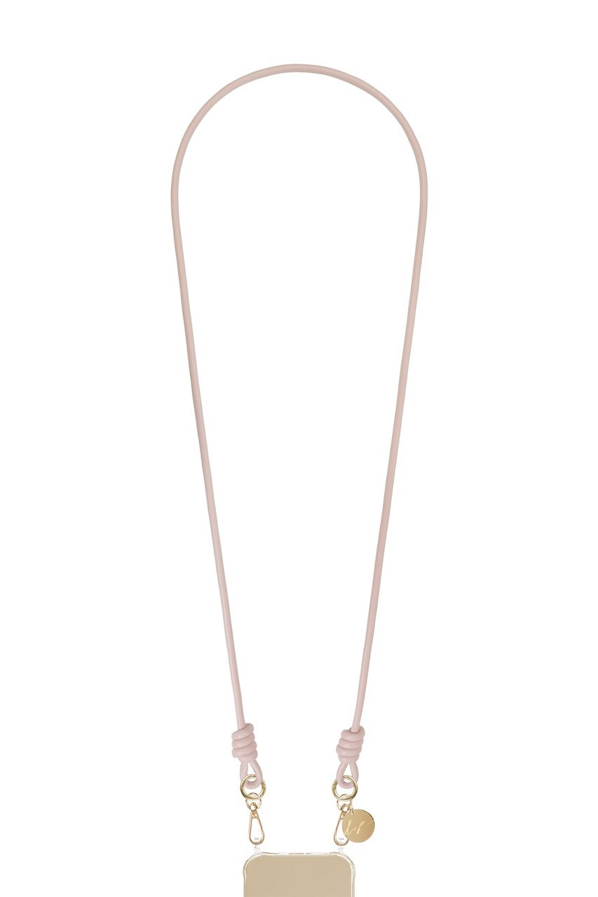 La Coque Francaise LONGUE NOLAN スマホストラップ (ヌード, 120cm) ラコックフランセーズ ELLE SHOP