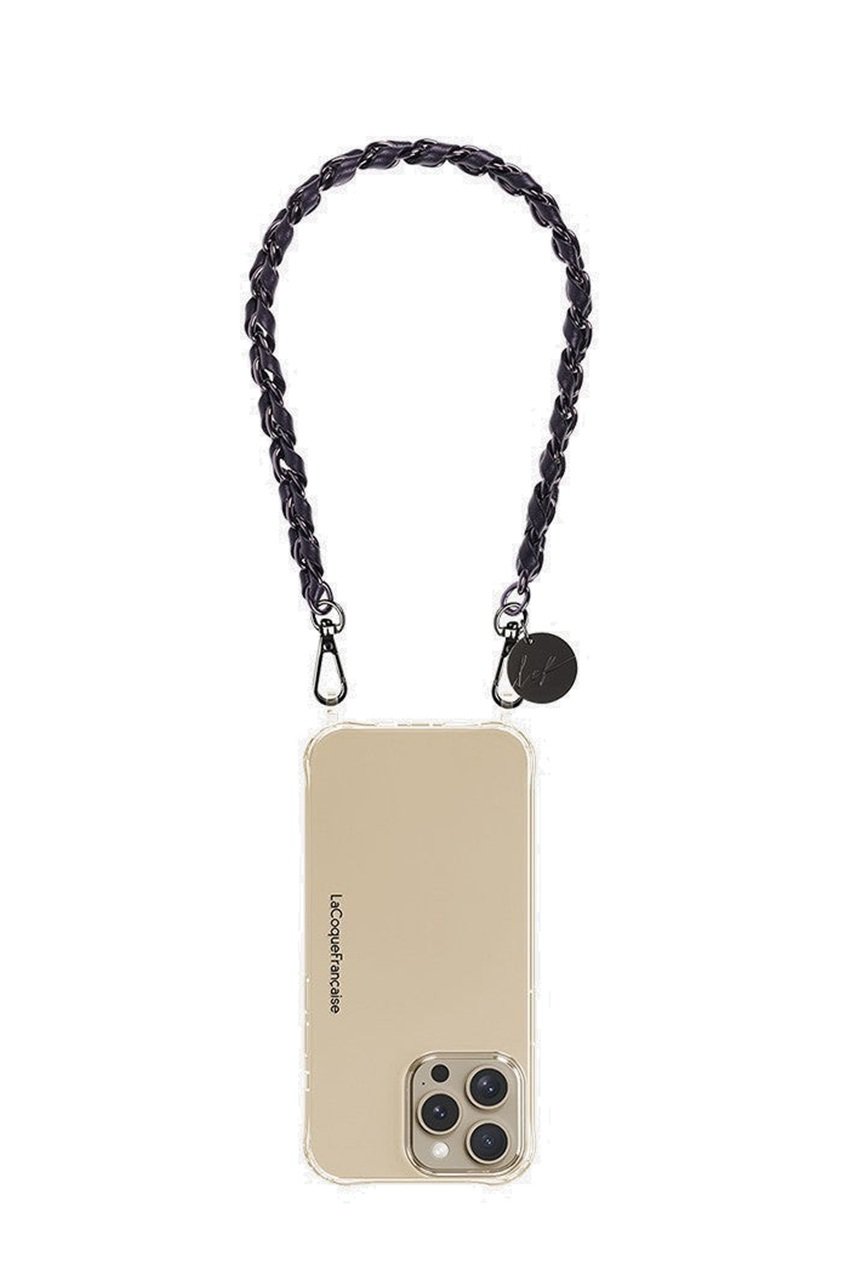 La Coque Francaise COURTE LOU ハンドラップ (ブラック, 40cm) ラコックフランセーズ ELLE SHOP