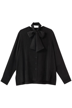 ティアラ/TIARAのキュプラボウタイブラウス(110400/110403)